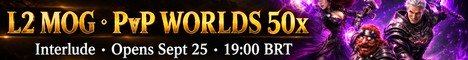 L2 MOG - Craft 10x + PvP Worlds 50x — Lineage 2 private server banner