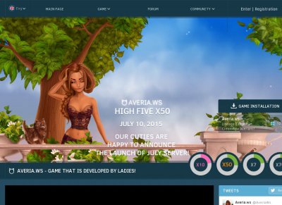 Averia.ws - Made for Gaming server screenshot - High Five gameplay