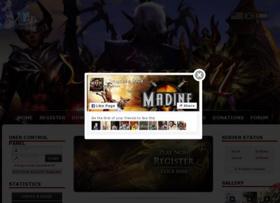 L2Madine server screenshot - Interlude gameplay
