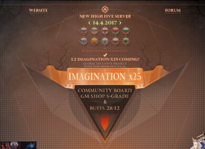 L2 Imagination server screenshot - High Five gameplay