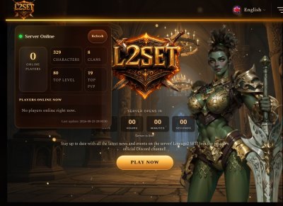L2SET server screenshot - High Five gameplay