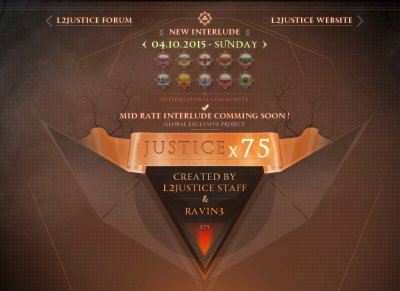 L2Justice x75 server screenshot - Interlude gameplay